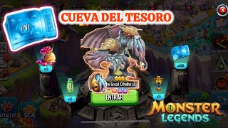 Cueva del tesoro completada The great CthulhuMonster Legends [upl. by Selle]