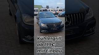 KÜHLERGRILL UMBAU MERCEDES CKLASSE W204 C63 AMG [upl. by Eneleahs]