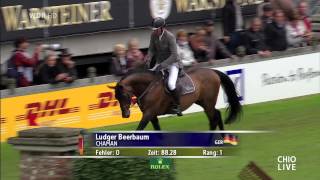 Ludger Beerbaum  Chaman  Preis von NRW at CHIO Aachen 2013 [upl. by Ahsial]