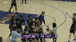 North Alabama vs Lipscomb WILD Ending  2024 College Basketball [upl. by Adnoyek206]