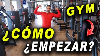 🔴 ¿Cómo iniciar en el GYM por primera vez  Lo que DEBES SABER al comenzar el gym 🏋🏻‍♀️ [upl. by Inimod685]