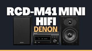 Denon RCDM41 Mini HiFi  Auto Preset Setup [upl. by Tenaej748]