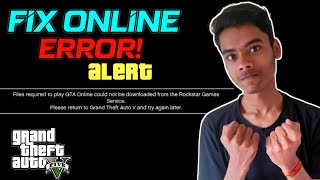 File Required Play GTA Online Error Fix  GTA 5 Tutorial Hindi [upl. by Warfield]