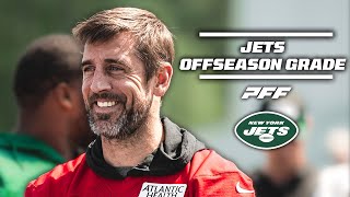 New York Jets Offseason Grade  PFF [upl. by Aioj]