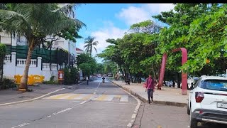 Bandra Bandstand Mumbai 2024 😄😄 Mumbai Bandra Bandstand Hill Road Mumbai tour walk and drive [upl. by Atsylak]