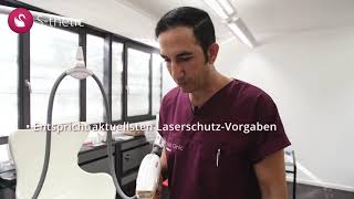 Sthetic Dr med Afschin Fatemi zu Dauerhafte Haarentfernung per Laser 026 Sec [upl. by Kcirdef]