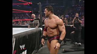 Batista vs Maven Raw November 3 2003 [upl. by Marpet]