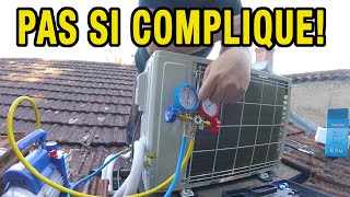 Installer une CLIM REVERSIBLE soi même [upl. by Anrak646]