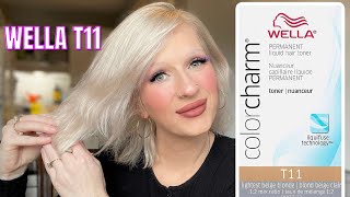 Trying WELLA T11 Lightest Beige Blonde [upl. by Meijer268]