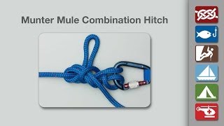 How to Tie the Munter Mule Combination Hitch [upl. by Shina]