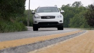 2012 Infiniti EX35 060 MPH Performance test  Sea Level [upl. by Namzed]