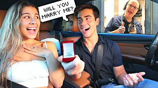 I Proposed To Her In Front Of Drive Thru Employees [upl. by Bendite]