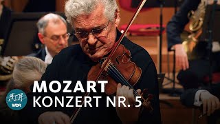 Mozart  Violinkonzert Nr 5 ADur  Pinchas Zukerman  Cristian Măcelaru  WDR Sinfonieorchester [upl. by Chandless]