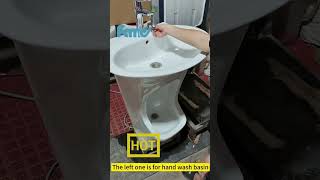 Best quality and good price Wudu ceramic basin welcome to inquiry [upl. by Gujral]