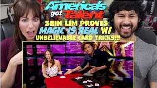 Shin Lim Proves MAGIC Is Real With Unbelievable Card Tricks  AMERICA’S GOT TALENT  REACTION [upl. by Ynttirb]