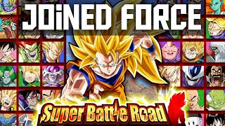 SBR SUPER BATTLE ROAD JOINED FORCE FULL RUN DOKKAN BATTLE [upl. by Namya434]