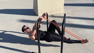 Band Assisted Front Lever  Which Method is Best [upl. by Nivlac33]