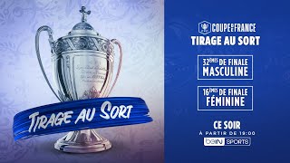 🚨 Suivez le tirage au sort de la Coupe de France en direct [upl. by Ever]