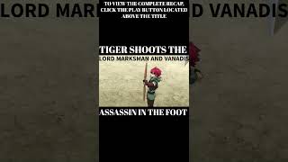 Tiger Shoots Assassin in the Foot [upl. by Algar]