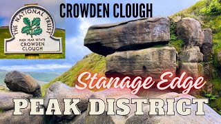 CROWDEN CLOUGH  DONT GO THERE GRADE 1 SCRAMBLE  PEAK DISTRICT 4K [upl. by Hippel]