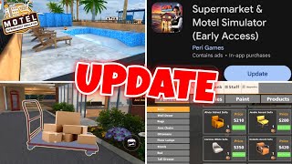 SUPERMARKET AND MOTEL SIMULATOR NEW UPDATE 🤩 MOTEL SIMULATOR GAME DOWNLOAD UPDATE MOTEL SIMULATOR [upl. by Shippee589]