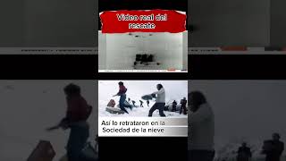 Video real del rescate de los Andes  La sociedad de la nieve [upl. by Eelatan672]