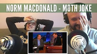 Norm MacDonald  Moth Joke  Reaction IrishReact [upl. by Llenrahs]