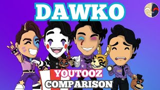 Dawko Youtooz figures comparison collection [upl. by Ablasor]