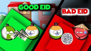 What Happened On Eid Day  🤔  Supper Funny 🤣   countryballs  india eid [upl. by Daukas911]