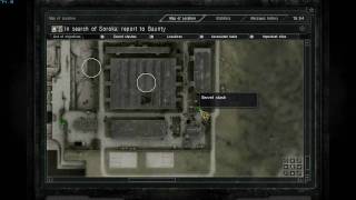 Stalker Call of Pripyat  Streloks secret stashes  Walkthrough [upl. by Negaet]