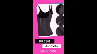 Neoprene Waist Trainer Vest for Slimming and Fitness [upl. by Mehcanem]