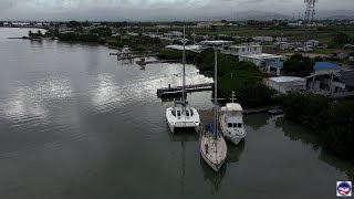 Santa Isabel Puerto Rico Marina Sea Shore Windmills Molinos DJI Mavic Air 2 Drone [upl. by Seaman]