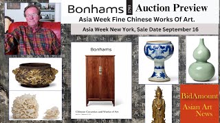 Bonhams Auction Preview Chinese Works of Art Asia Week New York September 16 [upl. by Ok56]