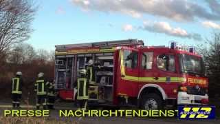 Unfall Sprendlingen B50 L418 PKW gegen LKW Kreuznach112de [upl. by Pinsky430]