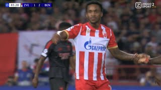 Milson Goal Crvena zvezda Vs Benfica 12 All Goals Results Extended Highlights [upl. by Ilenna]