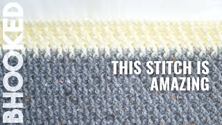 The Stitch Everyone Should Know  Crochet Alpine Stitch [upl. by Ahcas883]