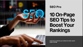 Boost Your Websites Ranking with this OnPage SEO Checklist [upl. by Dao411]