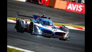 FIA WEC Bahrain 15 BMW M Hybrid V8 onboard [upl. by Enelyak833]