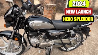 2024 new launc hero Splendor plus full review full details ❤️ Onroad price ❤️ minimum down payment [upl. by Letnwahs]