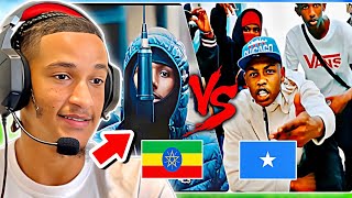 This SOMALI vs ETHIOPIA Freestyle Session WILL BLOW YOUR MIND ft Big MOHA  Maslax Mideeye amp More [upl. by Dinin]