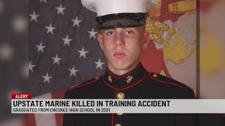 Upstate Marine killed in California in training accident family says [upl. by Olson]