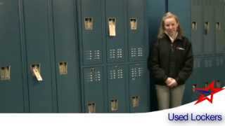 USED LOCKERS A Variety of Types amp Sizes Incl Box 2 amp 3 Tier and Full Size [upl. by Esinahs]