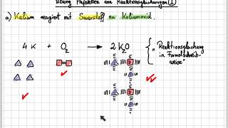 09UebungAufstellenReaktionsgleichungen [upl. by Wester215]