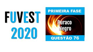 Fuvest 2020 No dia 10 de abril de 2019 a equipe do Event Horizon Telescope EHT [upl. by Utter540]