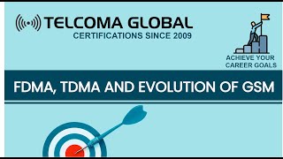 FDMA TDMA and Evolution of GSM  GSM fundamentals by TELCOMA Global [upl. by Rehoptsirhc]