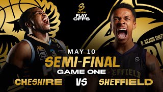 Playoffs Cheshire vs B Braun Sheffield Sharks Game 01  LIVE [upl. by Tsan619]