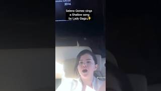 Selena Gomez Sings A SHALLOW Song By Lady Gaga🥰 shorts selenagomez shallow song voice fyp [upl. by Averil]