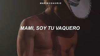 La Dinastía  Vaquero Letra  mami soy tu vaquero 🤠🥵 [upl. by Atsirhcal]