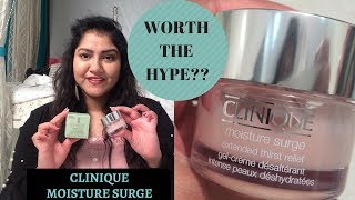 Clinique Moisture Surge Review  Best moisturizer for oily skin  Priyanka Boppana [upl. by Santiago]