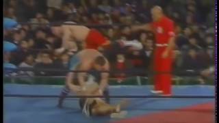 Davey Boy Smith amp Dynamite Kid vs Masanobu Fuchi amp Tiger Mask II 850110 [upl. by Alyce842]